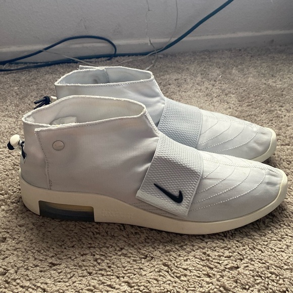 Nike Air Fear of God moccasin pure platinum size 14 US - Picture 1 of 17